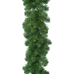 3x Groene dennenslinger kerstslingers 270 cm - Kerstslingers