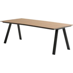 Huistuindesign – Hazel Tuin Tafel – Buitenmeubilair – Rechthoek 220 x 100cm – Polywood