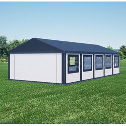 Ultimate Partytent PVC  5x10x2.2 meter in Antraciet-antra