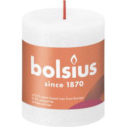 Bolsius Stompkaars 8x6.8 cm Wit