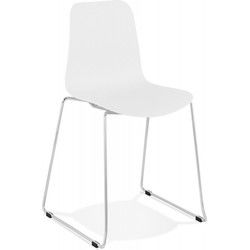 EXPO moderne stoel 55x50x825 cm Wit