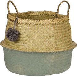 PomPom, maat L Zeegroene mand van zeegras