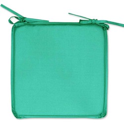 Unique Living | Chairpad Unique Outdoor 38x38x2,5cm atlantic blue | Kussen woonkamer of slaapkamer