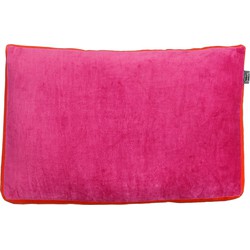 In The Mood Collection Montisi Sierkussen - L55 x B35 x H10 cm - Katoen - Fuchsia