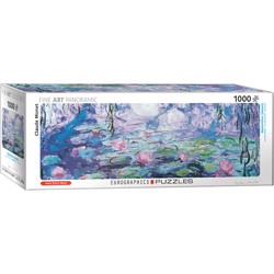 Eurographics Eurographics puzzel Waterlilies - Claude Monet Panorama - 1000 stukjes