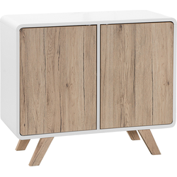 Beliani MILO - Sideboard-Lichte houtkleur-MDF