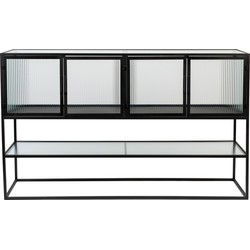 Dutchbone Boli Dressoir Hoog Metaal Zwart