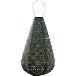 LUMIZ Solar Lampion Spectare Drop - 28 cm - Sage Green