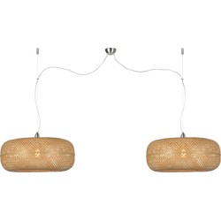 Hanglamp Palawan - Bamboe - 180x60x25cm - 2L