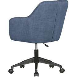 Pippa Design bureaustoel draaistoel - blauw