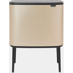 Bo Touch Bin, met 1 binnenemmer, 36 liter - Metallic Gold