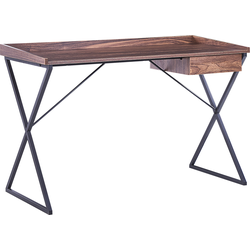 NOXON - Bureau - Donkere houtkleur - Vezelplaat