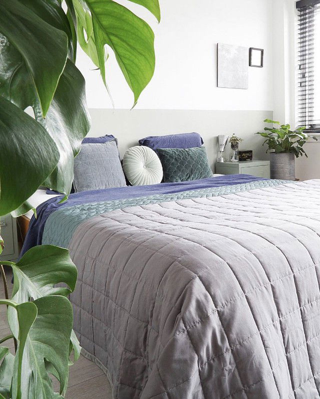 Shop the look: frisse slaapkamer in groen-blauwtinten