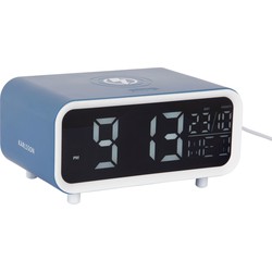 Wekker Chunky Led - Klassiek blauw - 17x11x8.6cm