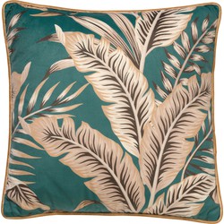 Dutch Decor PALMER - Sierkussen velvet Sagebrush Green 45x45 cm - groen - Dutch Decor