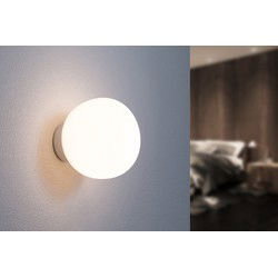 Groenovatie Glazen Wandlamp, Rond, E27 Fitting, Ø 230 mm, Mat Wit
