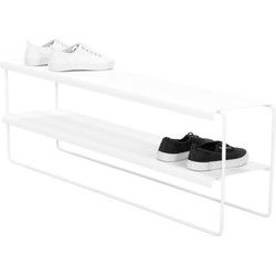 Spinder Design schoenenrek Nivo 100 - Wit - 10 paar schoenen