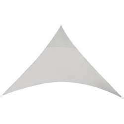Compleet pakket: Schaduwdoek driehoek 3.6X3.6X3.6 Grijs met bevestigingsset en buitendoekreiniger