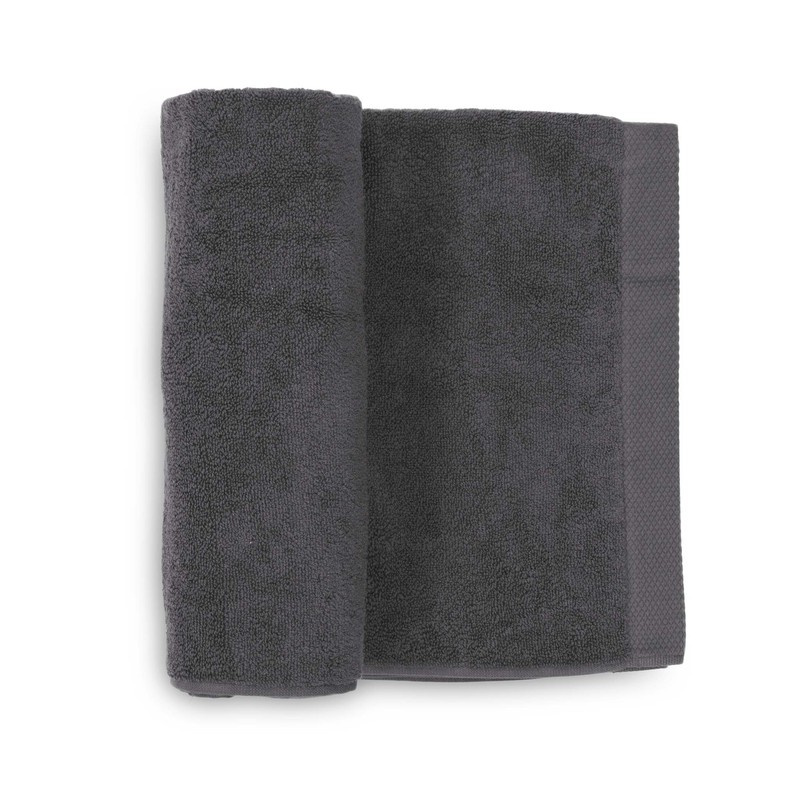 Handdoek Premium 50x100 cm anthracite - Set van 3 - 