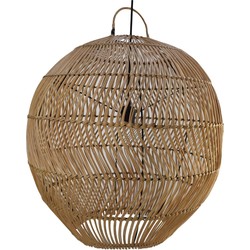 HSM Collection-Hanglamp Rotan-55x55x55-Naturel-Rotan