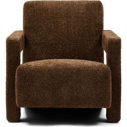 Messina Armchair Umber Brown