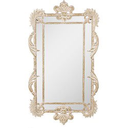 Clayre & Eef Spiegel Beige MDF