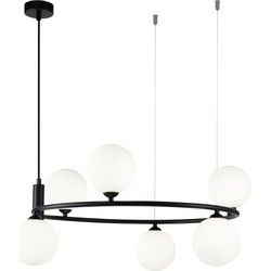 Maytoni - Hanglamp Ring - Zwart - Ø58