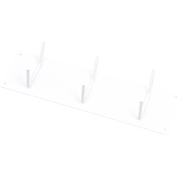 LOFT42 Factory Small Kapstok – Metaal - Wit – 6 haken