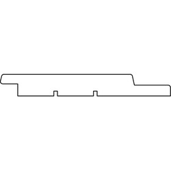 Channelsiding douglas 1,8x14,2x300 cm Tuindeco