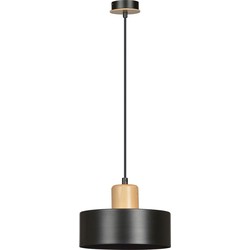 Scandinavische hanglamp Leone Zwart