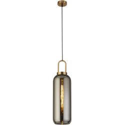 Hanglamp Pipette Metaal Ø15cm Messing