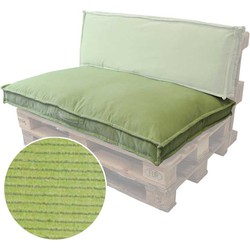 Unique Living | Palletkussen Odim | Outdoor Collectie | Groen | 80x120x12cm