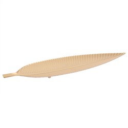 Metalen Tray Leaf - Goud - XL - L55 cm