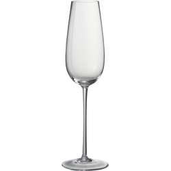 Drinkglas | Glas | Transparant | 7.5x7.5x (h)26.5 Cm