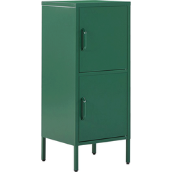 Beliani HURON - Sideboard-Groen-Staal