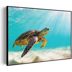 Muurwerken Akoestisch Schilderij - Pandabeer Zwart Wit 01 - Geluidsdempend Wandpaneel - Wanddecoratie - Geluidsisolatie - BASIC (AW 0.65) XXL (150x107)