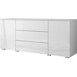 Meubella Dressoir Pure - Wit - 150 cm