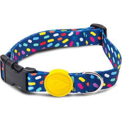 MORSO HALSBAND HOND GERECYCLED COLOR INVADERS PAARS 30-42X1,5 CM