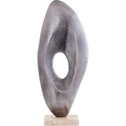 PTMD Deco Object Kellaine - 19x10x46 cm - Aluminium - Zilver