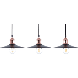 Beliani SWIFT - Hanglamp-Zwart-IJzer