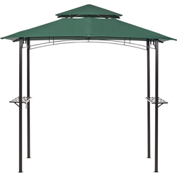 Beliani NARO - Tuinpaviljoen-Groen-Staal