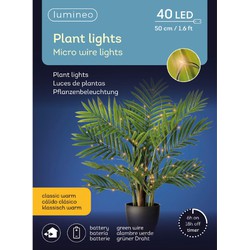 Plant lights l40h50 cm groen/kwrm kerst