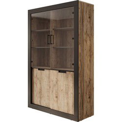 Meubella - Buffetkast Trinidad - Eiken - 120 cm