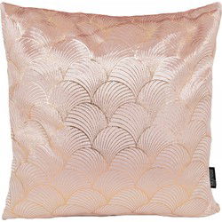Velvet Glossy Zena Roze | 45 x 45 cm | Kussenhoes | Polyester
