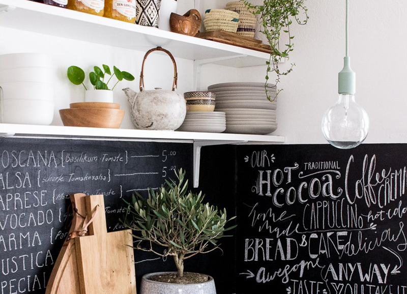 logboek misdrijf vat 6x waarom een krijtbord in de keuken zo leuk is | HomeDeco.nl