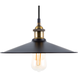 Beliani SWIFT - Hanglamp-Zwart-IJzer