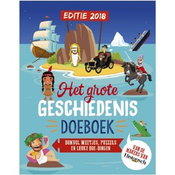 NL - Uitgeverij De Fontein Het grote geschiedenis doeboek. 8+