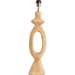 Light & Living - Lampvoet DJANGO - 14x12x58cm - Bruin