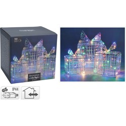 Cadeaus in 3 maten 90 led multi - Nampook