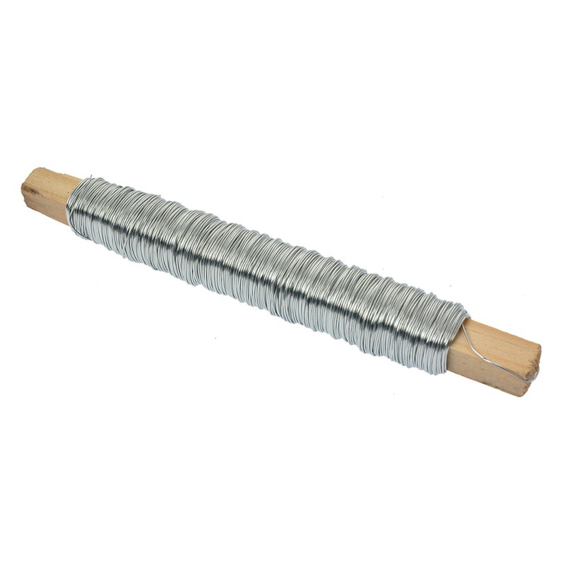 Clayre & Eef Ijzerdraad 50 m Zilverkleurig IJzer - 